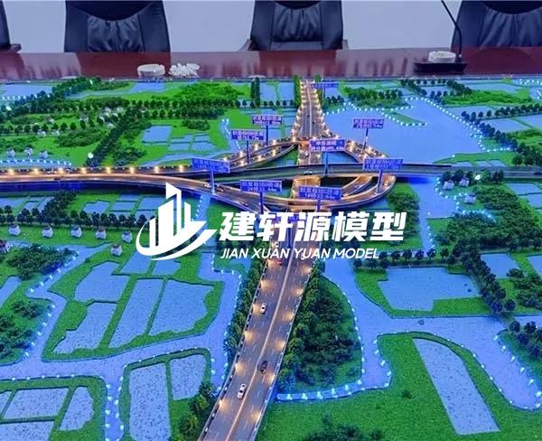 塔河高速公路沙盘定制